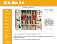 Tablet Screenshot of collecttoys.net